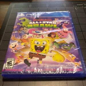 Play Station 4 nickelodeon all star brawl, not opened